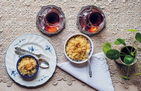 Anneanne Mualla’s Turkish semolina pudding (Helva)