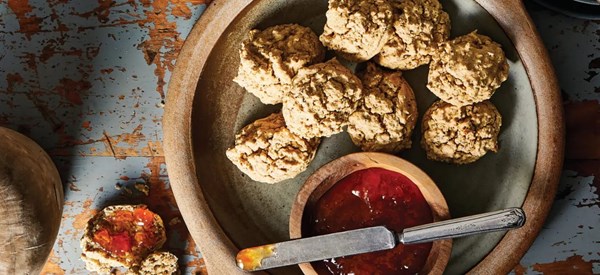 Ann’s short flax biscuits 