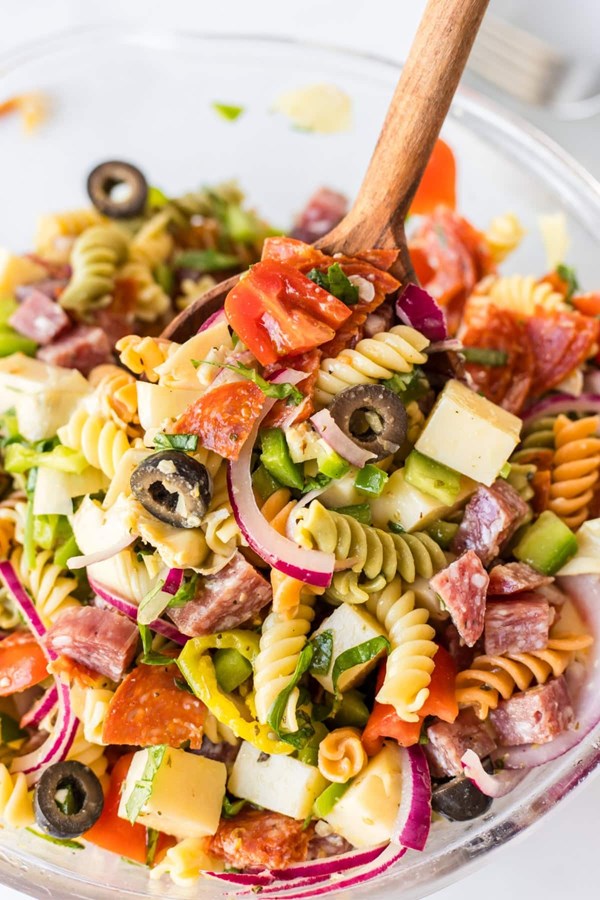 Antipasto pasta salad
