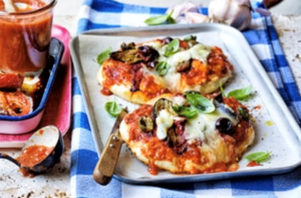 Antipasto pizzettes