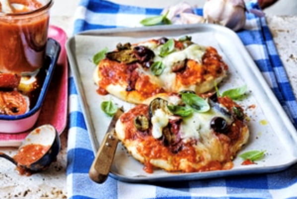 Antipasto pizzettes