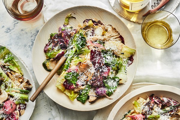 Any-season Caesar salad