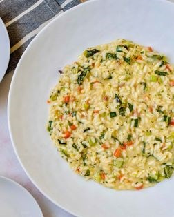 Any vegetable risotto