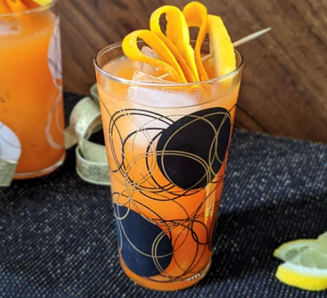 Aperol & limoncello cocktail