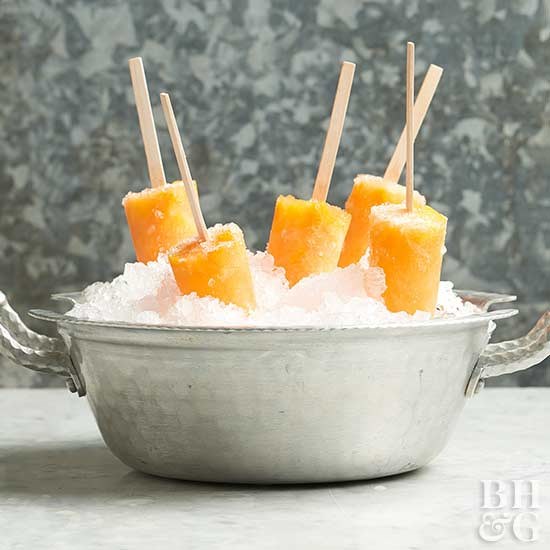 Aperol spritz pops