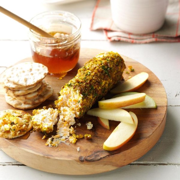 Appetizer blue cheese logs
