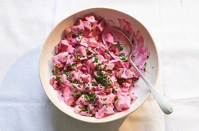 Apple & beetroot salad