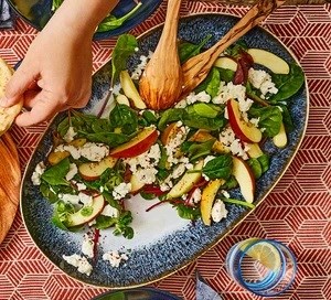 Apple & feta salad