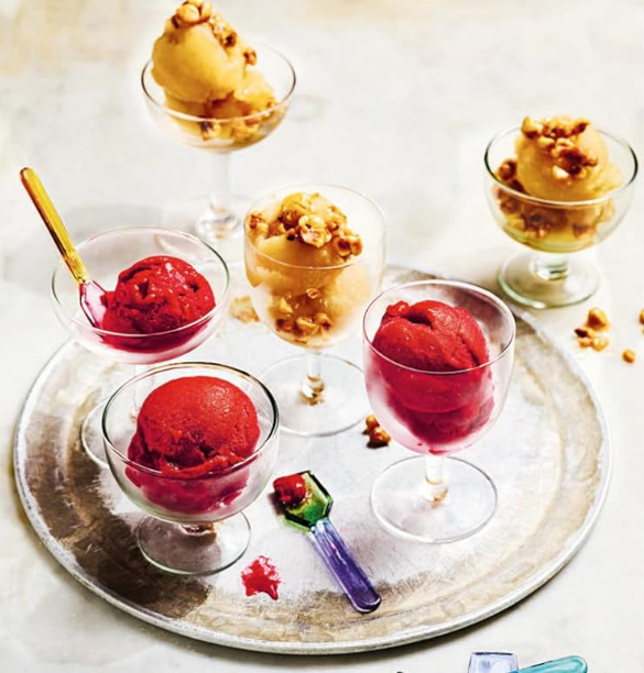 Apple & ginger sorbet