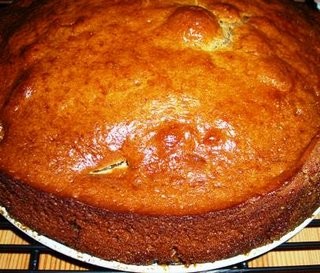 Apple & honey cake