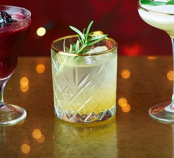 Apple & rhubarb cooler