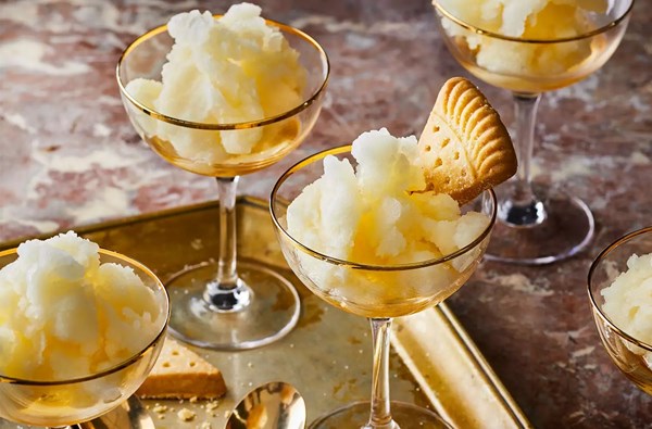 Apple & rosemary sorbet