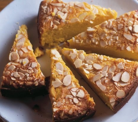 Apple and almond cake