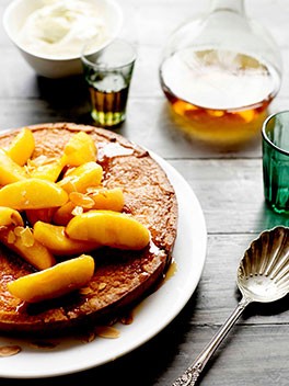 Apple and almond tart