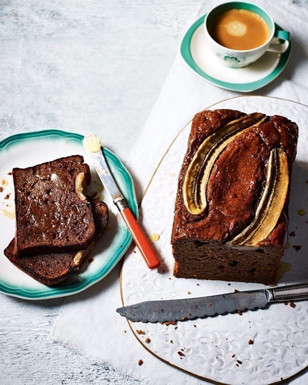 Apple and banana loaf