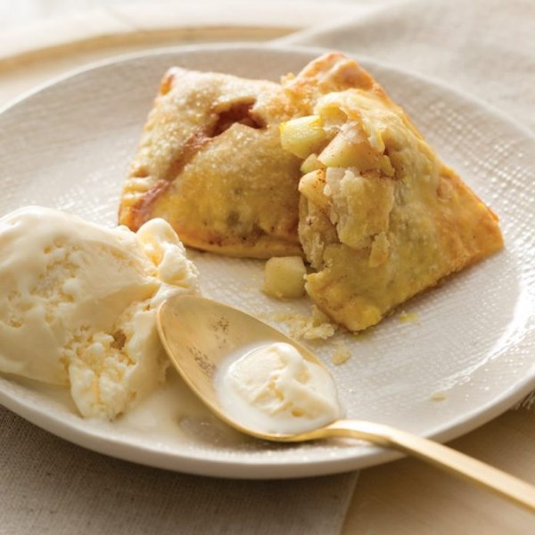 Apple and browned butter hand pies