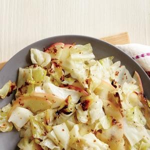 Apple and caraway roast cabbage