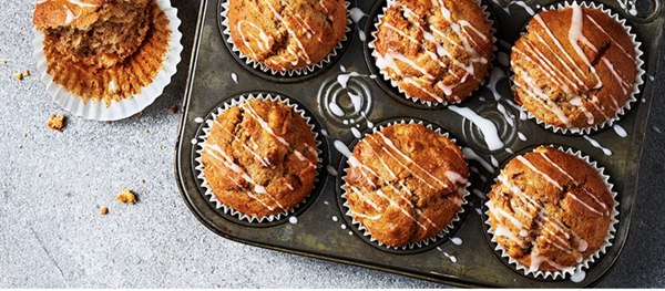 Apple and cinnamon muffins