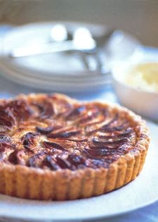 Apple and lemon grass frangipane tart