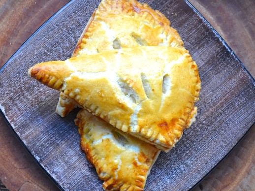 Apple and pear hand pies