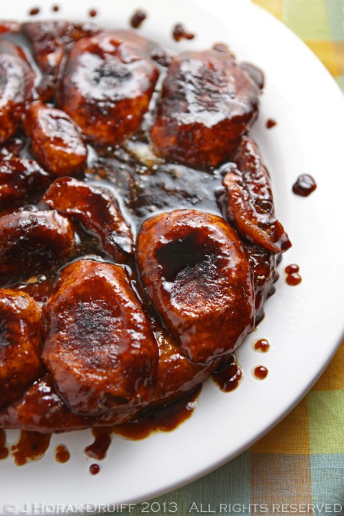Apple and sage tarte Tatin