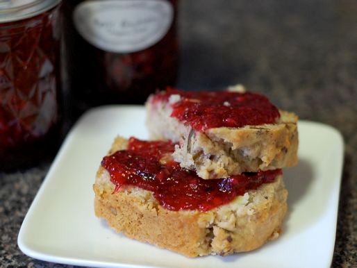 Apple blackberry thyme jam