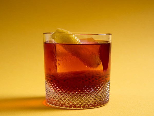 Apple brandy Negroni (Mela d'Alba)