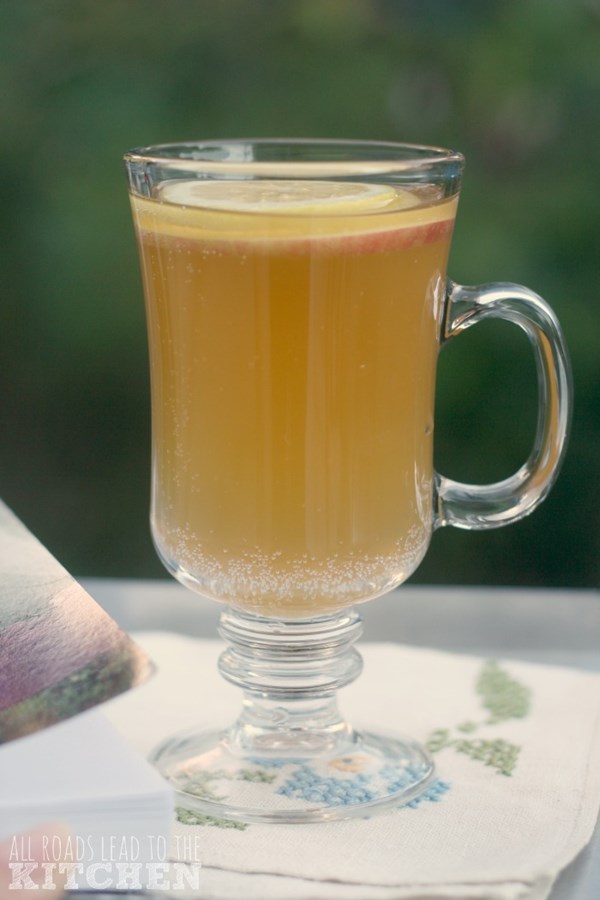 Apple brandy punch
