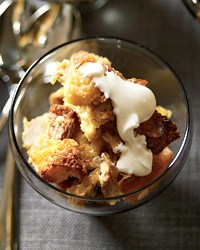 Apple bread pudding