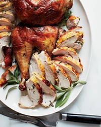 Apple-brined turkey