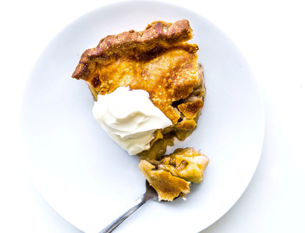 Apple-brown sugar pie