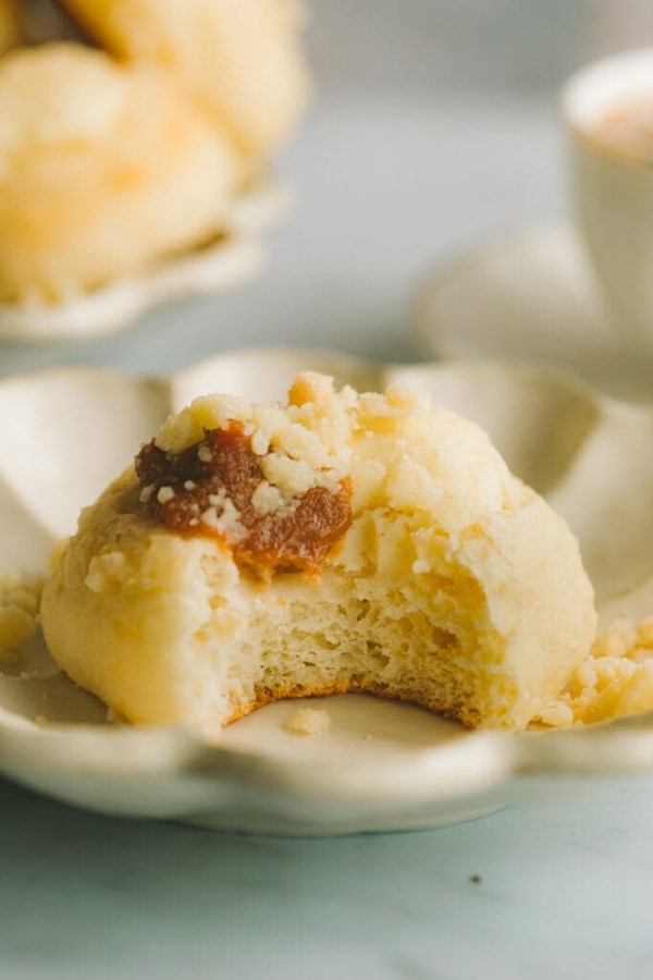Apple butter and cream cheese kolaches