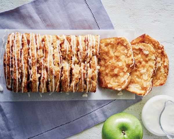 Apple butter pull-apart loaf