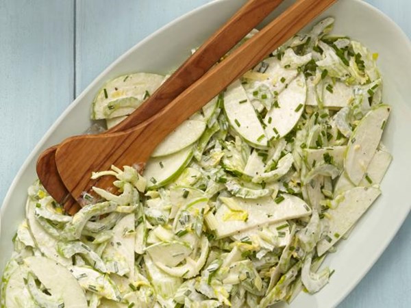 Apple-celery slaw