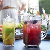 Apple cider bourbon punch