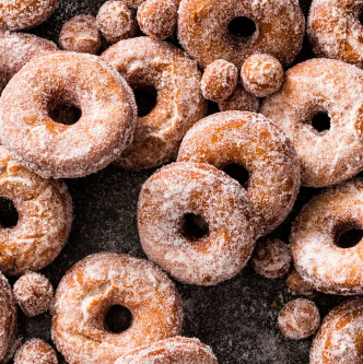 Apple cider doughnuts