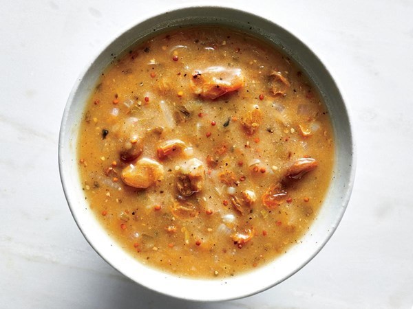Apple cider-mustard sauce
