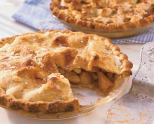 Apple cider pie
