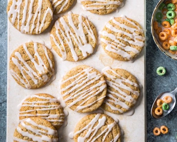 Apple cinnamon cereal snickerdoodles