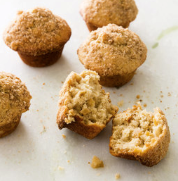 Apple-cinnamon muffins