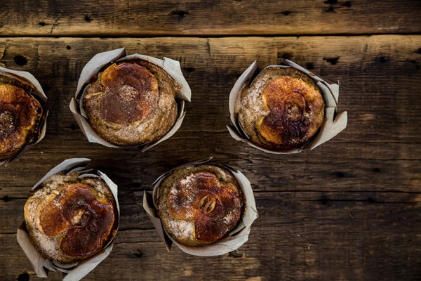 Apple cinnamon muffins