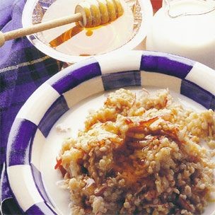 Apple-cinnamon oatmeal