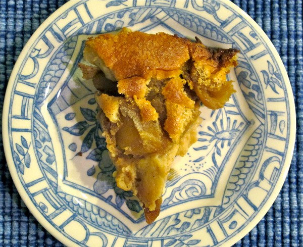 Apple clafouti/apple flan