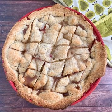 Apple cranberry pandowdy