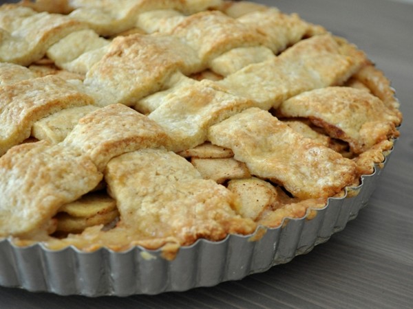 Apple crostata