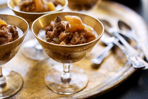 Apple crumble