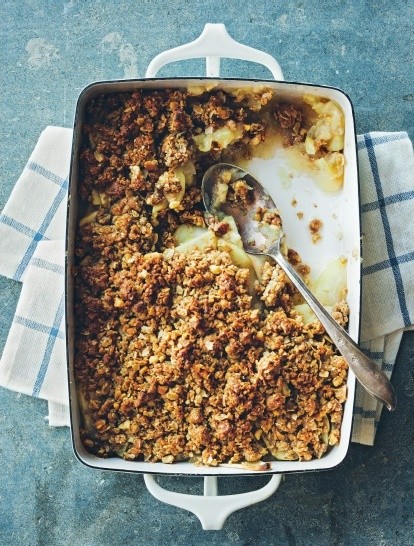 Apple crumble
