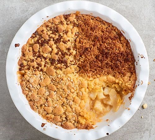 Apple crumble