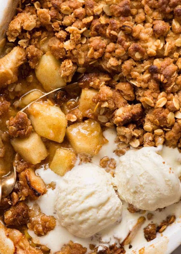 Apple crumble