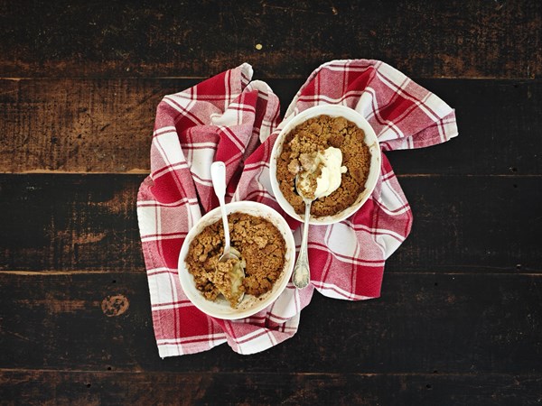 Apple crumble